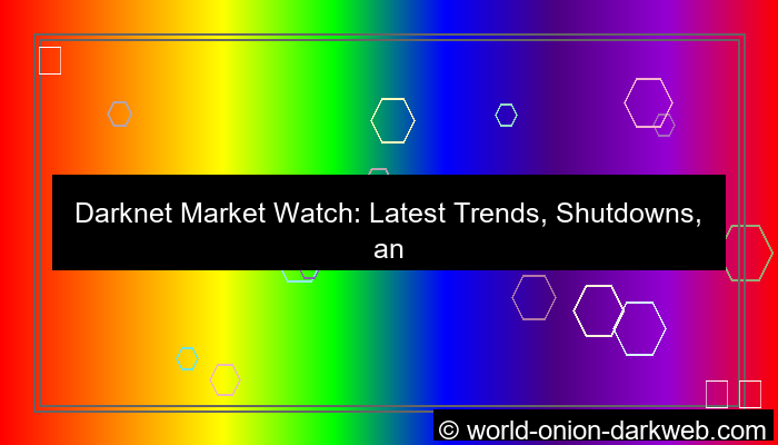 darknet market updates