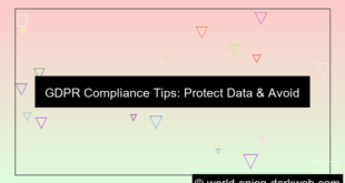 visual GDPR compliance tips