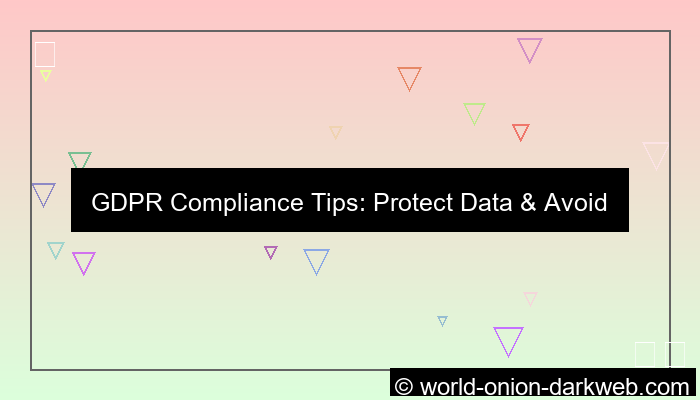 visual GDPR compliance tips