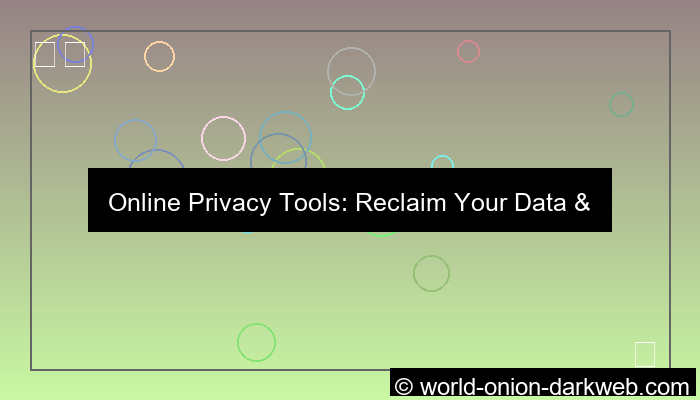 grafik online privacy tools